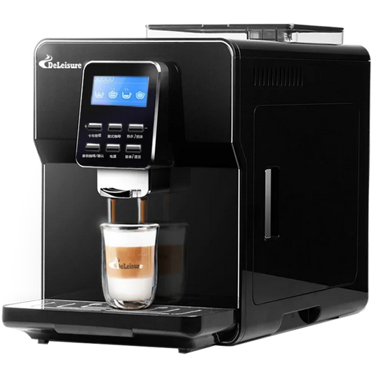 Deleisure DE-180 jeden przycisk automatyczny włoski mały ekspres do kawy home American business office instant ground beans