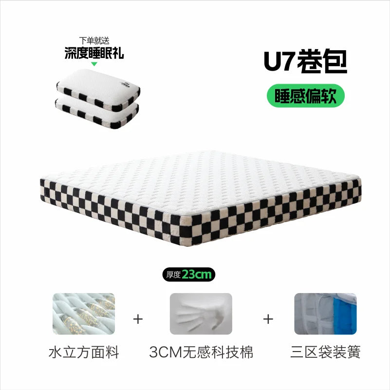Designer King Soft Mattress Extension High Quality Memory Foam Double Bed Mattress Floor Sleeping Colchones De Cama Furniture