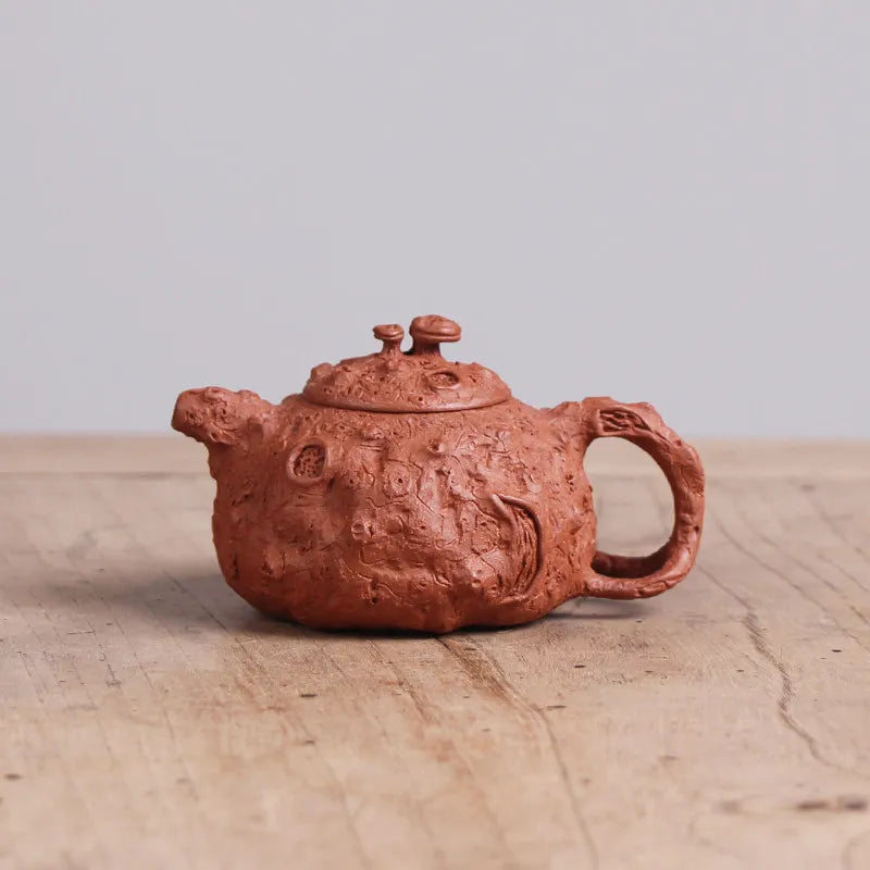Deyuanchang Yixing Purple Clay Pot Handmade Raw Ore Descending Slope Mud Ganoderma Lucidum Gongchun Pot Zhang Jianzhong Handmade