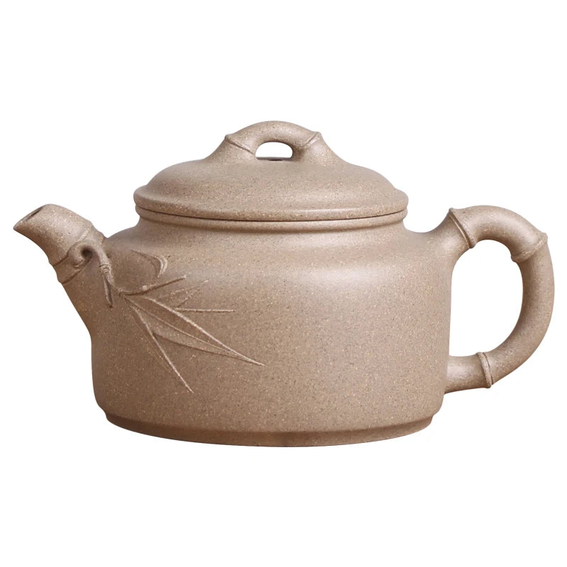 Deyuanchang Yixing Purple Clay Pot Handmade Raw Ore Green Section Dezhong Teapot Senior Engineer Wu Shujuan Half-Handmade Produc