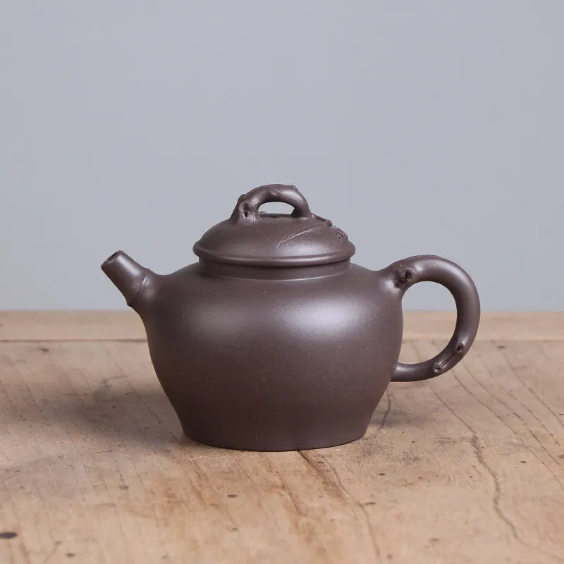 Deyuanchang Yixing Purple Clay Pot Handmade Raw Ore Sky Blue Mash Fresh Wind Plum Shadow Pot Senior Engineer Wu Shujuan All Hand