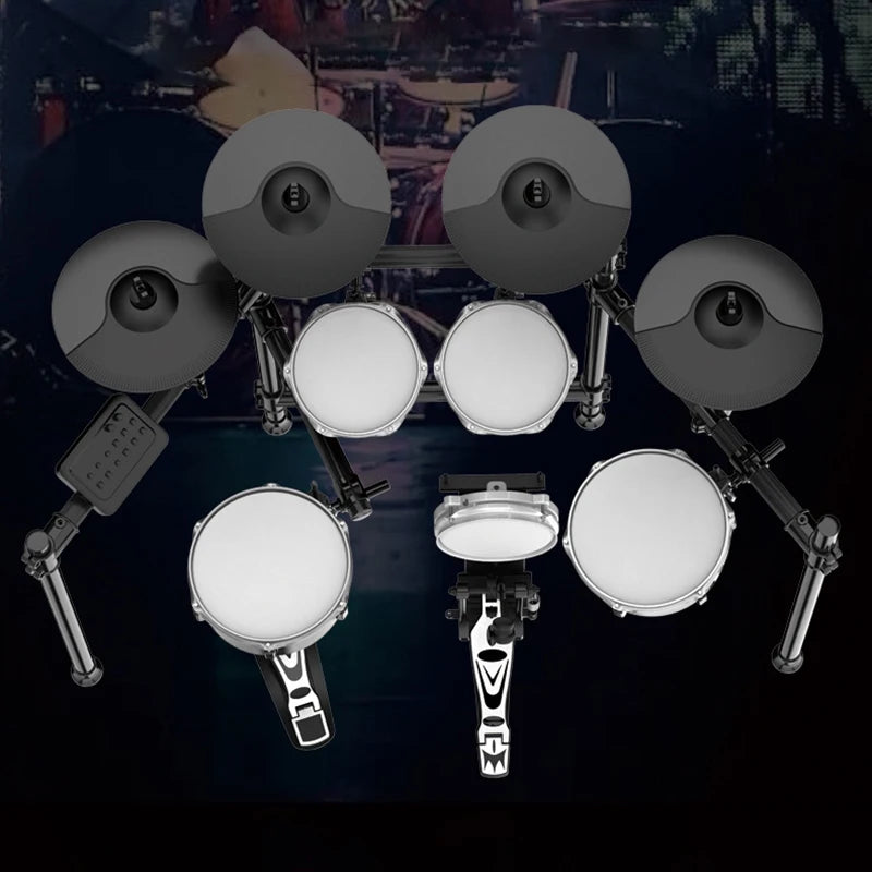 MMOOKA Digital Electronic Drum Set Professional For Adults Battery Electronic Drums Musical Instrument Estrumentos Musicais Drum Module