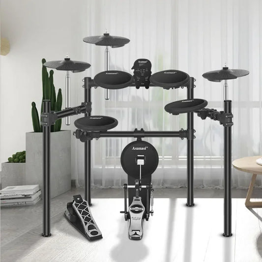 Digital Music Electronic Drums Adults Trigger Practice Double Drum Pedal Installation Tambour Musique Musical Instruments