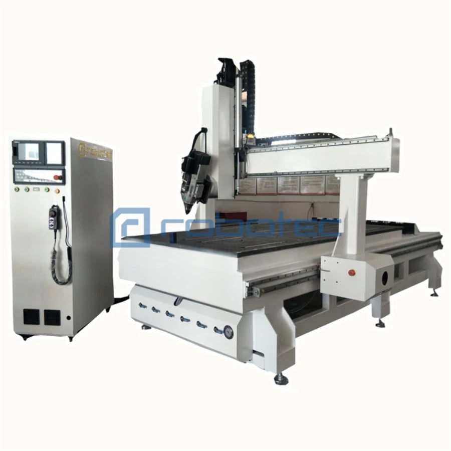 Discount Price 4 Axis 5 Axis Swing Head CNC Router And CNC Engraving Machine For Wood MDF Aluminum,Auto Tool Changer CNC Machine