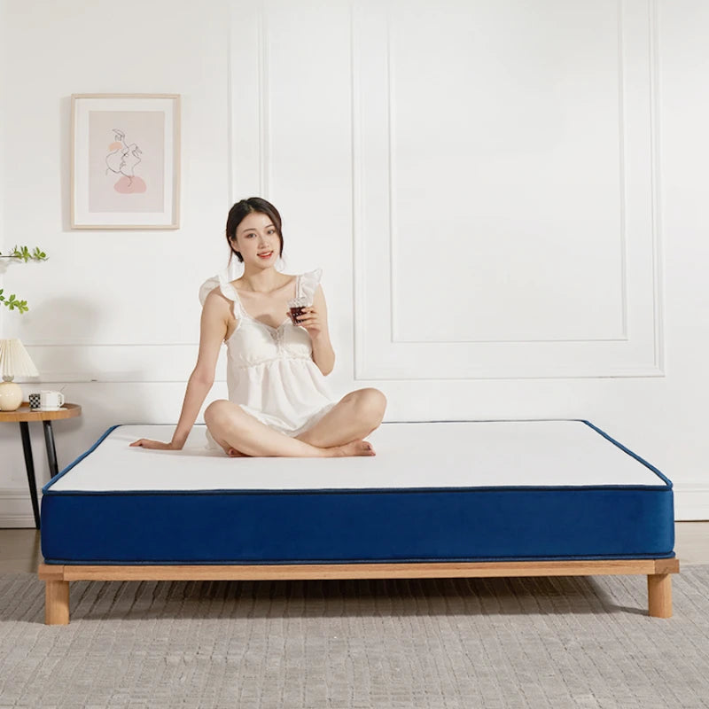 Double Queen Folding Mattresses Foam Hard Spring Roll Foldable Bedroom Mattresses Spring Sleep Colchones De Cama Salon Furniture