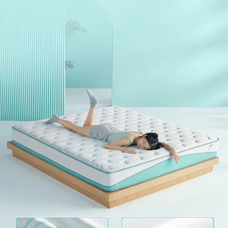 Double Size Molblly Mattresses Vacuum Bags Cozy King Floor Foldable Mattresses Folding Core Sleep Colchao Bedroom Furniture