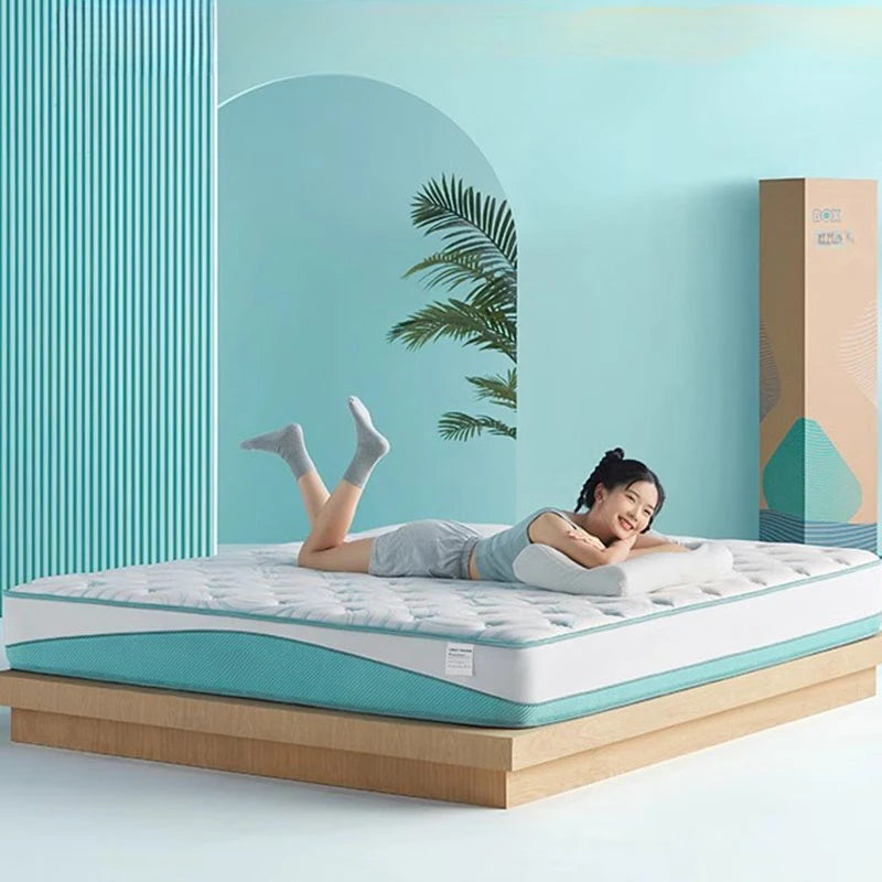 Double Size Molblly Mattresses Vacuum Bags Cozy King Floor Foldable Mattresses Folding Core Sleep Colchao Bedroom Furniture