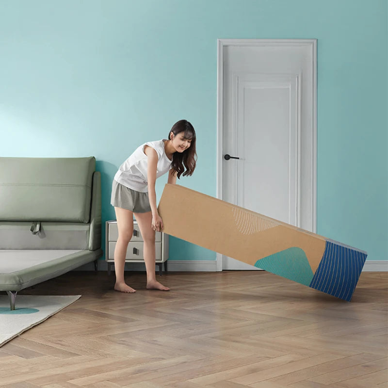 Double Size Molblly Mattresses Vacuum Bags Cozy King Floor Foldable Mattresses Folding Core Sleep Colchao Bedroom Furniture