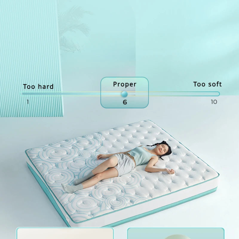 Double Size Molblly Mattresses Vacuum Bags Cozy King Floor Foldable Mattresses Folding Core Sleep Colchao Bedroom Furniture