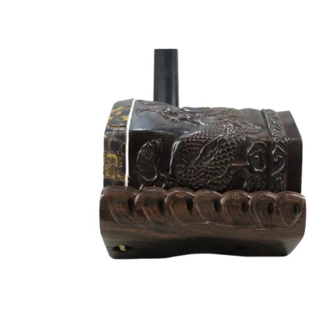 Dragon Erhu Black sandalwood Carving Dragons Chinese string instruments