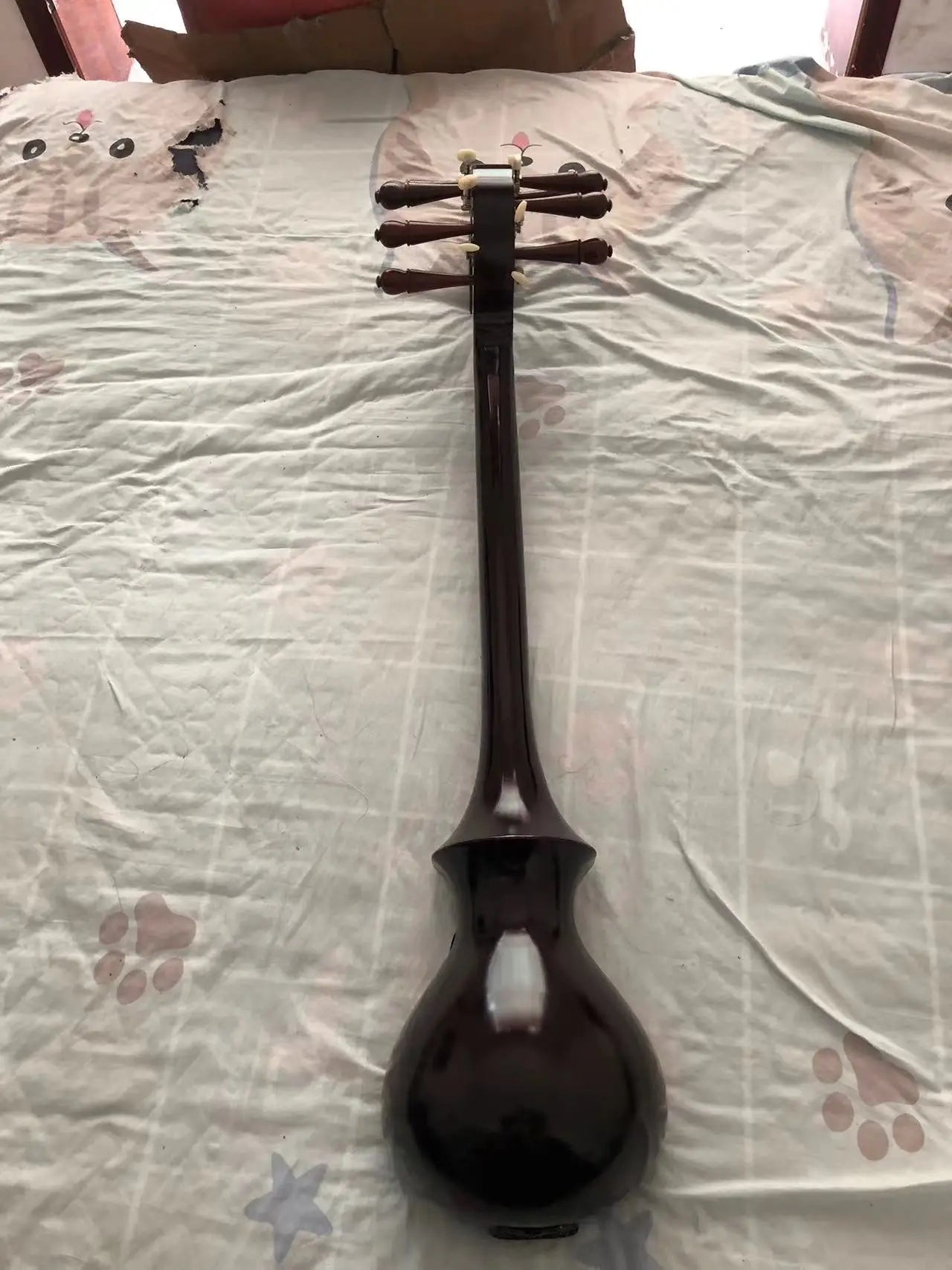 Dramyin 8-String Dragon Head Tibetan Musical Instrument