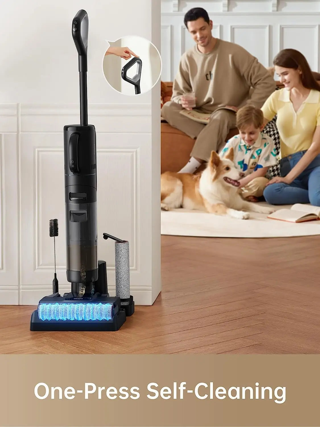 Dreame M13 beta intelligent wet dry vacuum cleaner, 4-in-1 wireless vacuum cleaner, with hot air drying function