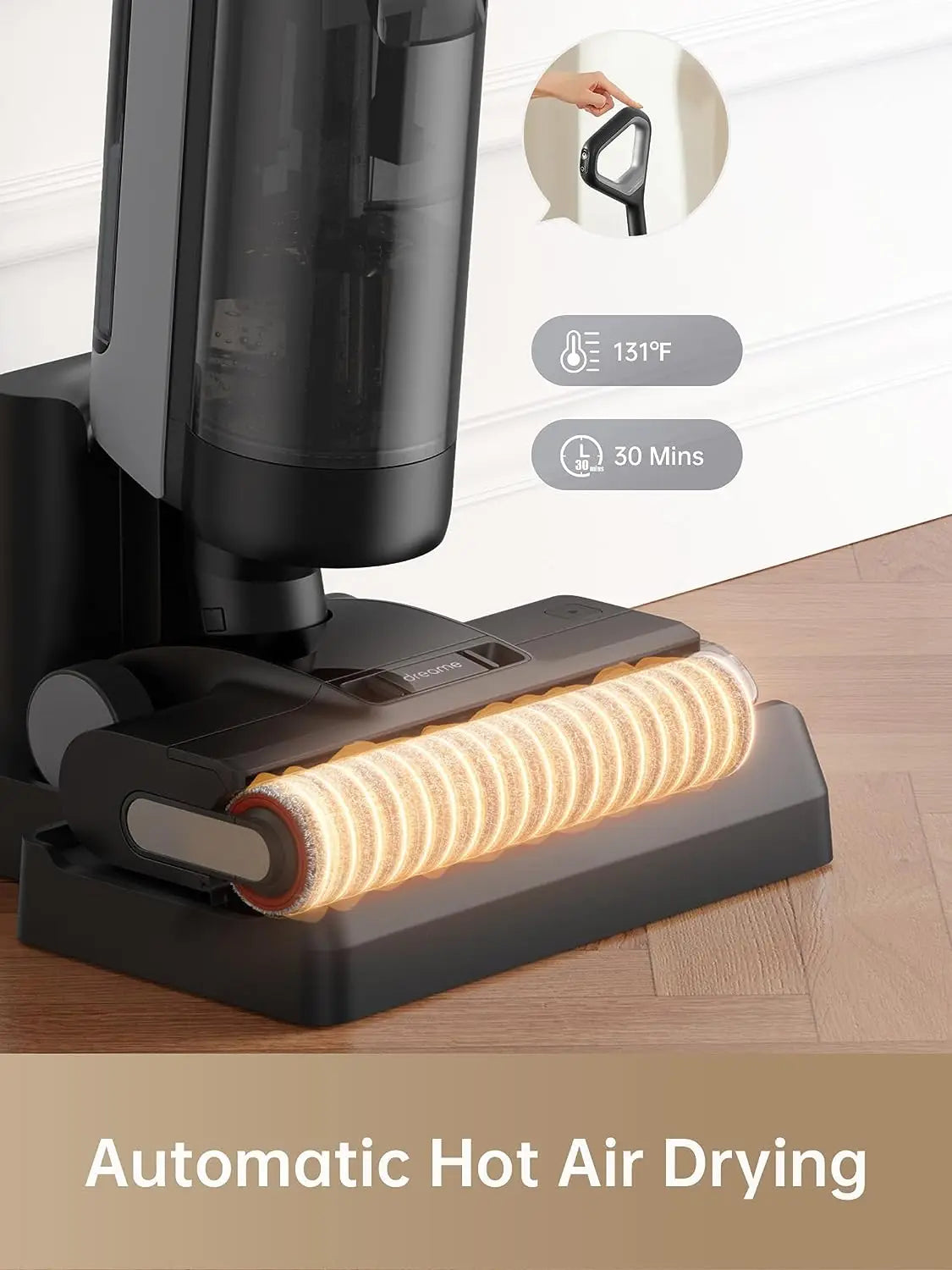 Dreame M13 beta intelligent wet dry vacuum cleaner, 4-in-1 wireless vacuum cleaner, with hot air drying function