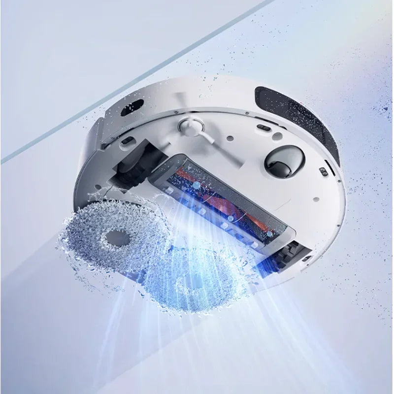 Dreame- Robot Vacuum Cleaner Bot W10s Pro,Carpet Recognition LCD Display Automatic Cleaning, Drying, Anti Hair Entanglement