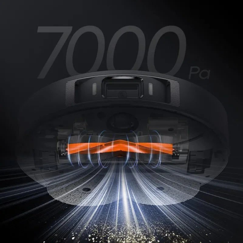 Dreame-X20 PRO aspirador robô varrição, limpador totalmente automático, 7000Pa, 5200mAh, Novo, 2023