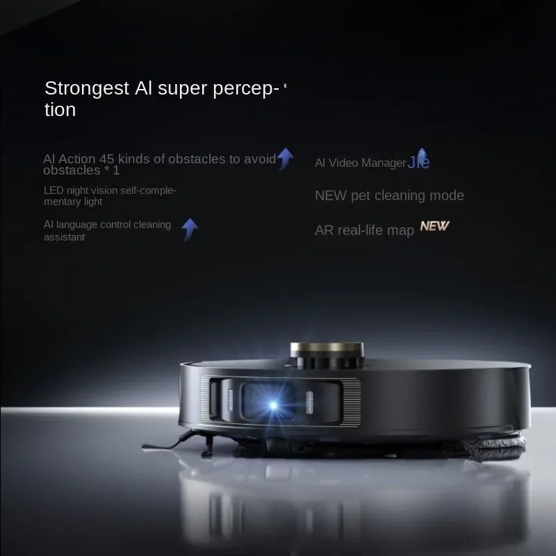 Dreame-X20 PRO aspirador robô varrição, limpador totalmente automático, 7000Pa, 5200mAh, Novo, 2023