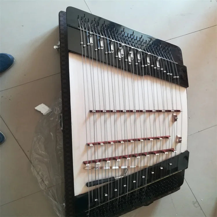 MMOOKA Dulcimer small-tuned yangqin ethnic musical instrument percussion class with box and wrench