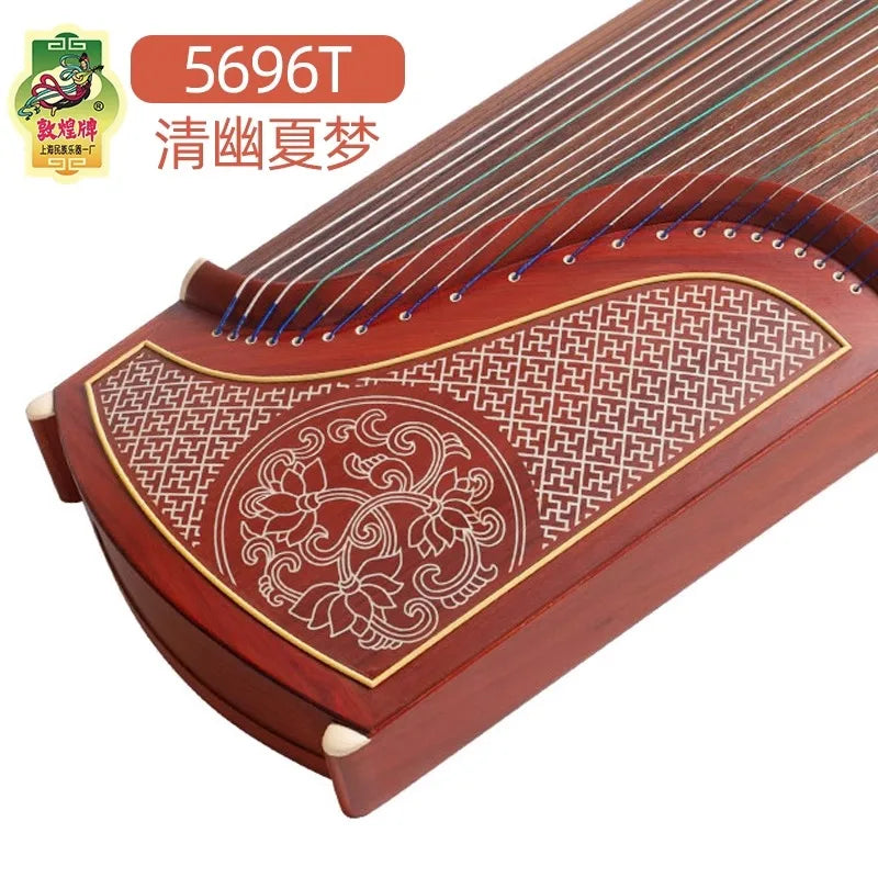 Dunhuang Guzheng 5696T Qingyou Xia Meng Beginner Entry Guzheng Professional Playing Shanghai National Musical Instruments