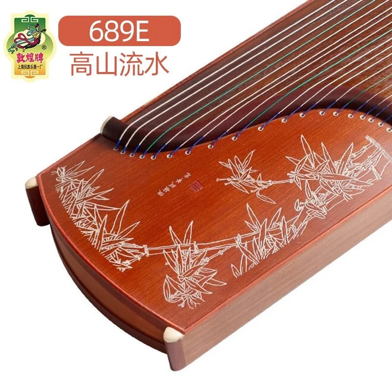 Dunhuang Guzheng 5696T Qingyou Xia Meng Beginner Entry Guzheng Professional Playing Shanghai National Musical Instruments