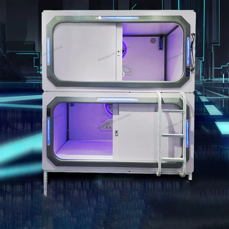 E-sports New Hotel Space Module Sleep Bed Top and Bottom Beds Homestay Internet Cafe Accommodation Bed School Dormitory Simplici