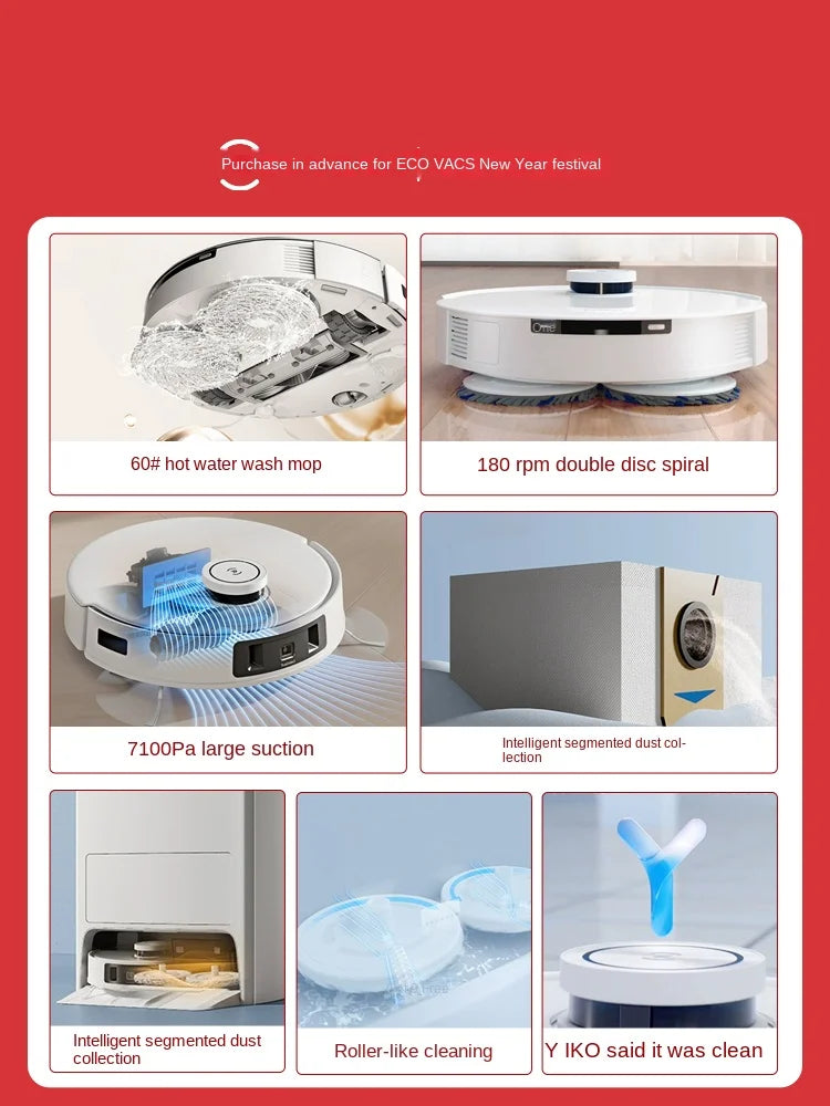 ECOVACS T10PRO sweeping robot automatic intelligent sweeping dust collection machine