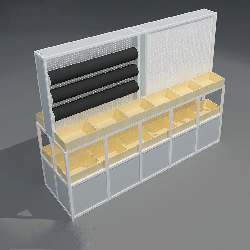 Earwear rack display rack large-capacity rack island display cabinet earrings hair hoop earrings display rack vertical customiza