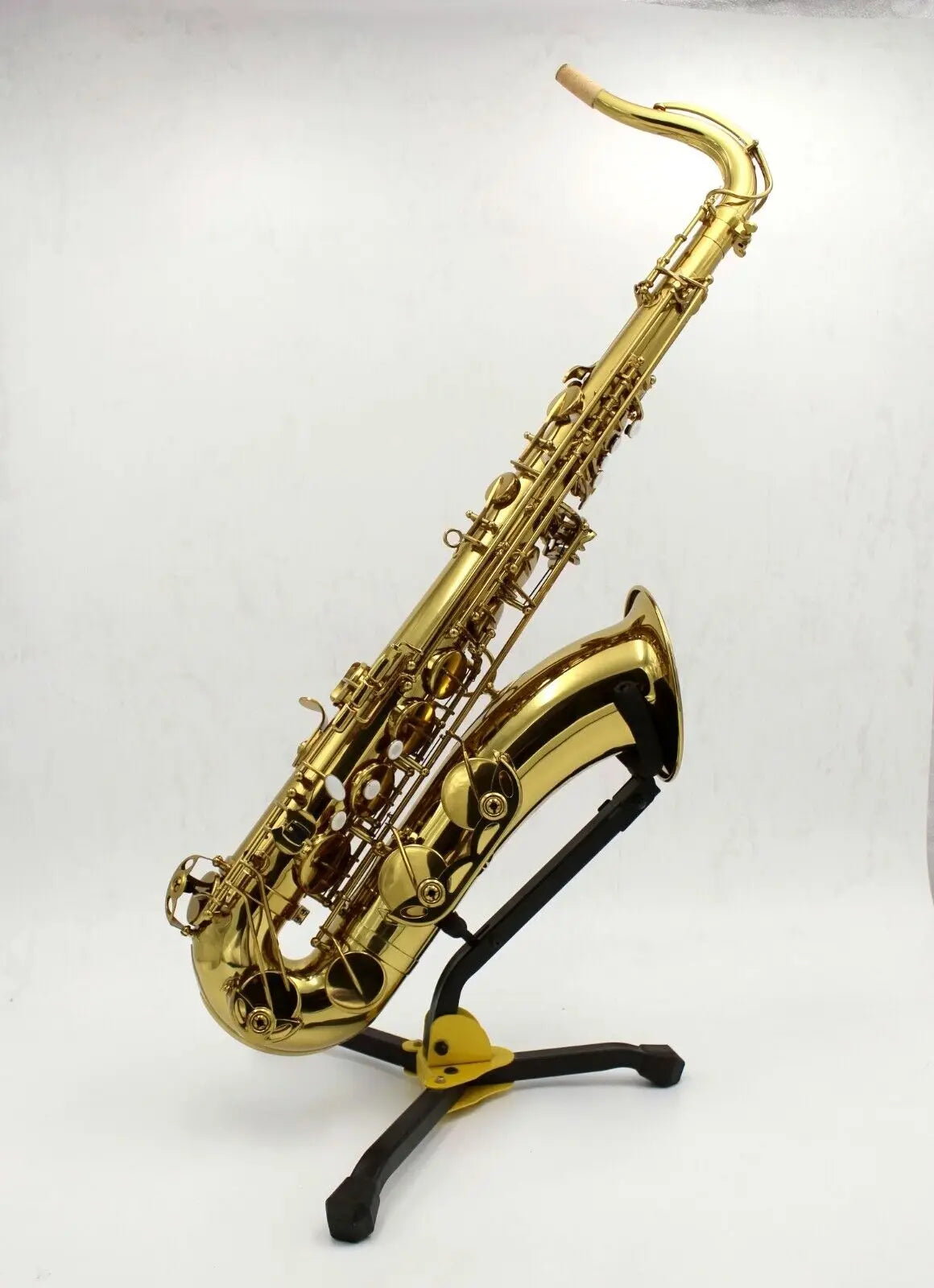 Eastern music champagne gold tenor saxophone Mark VI type no F# with flight case