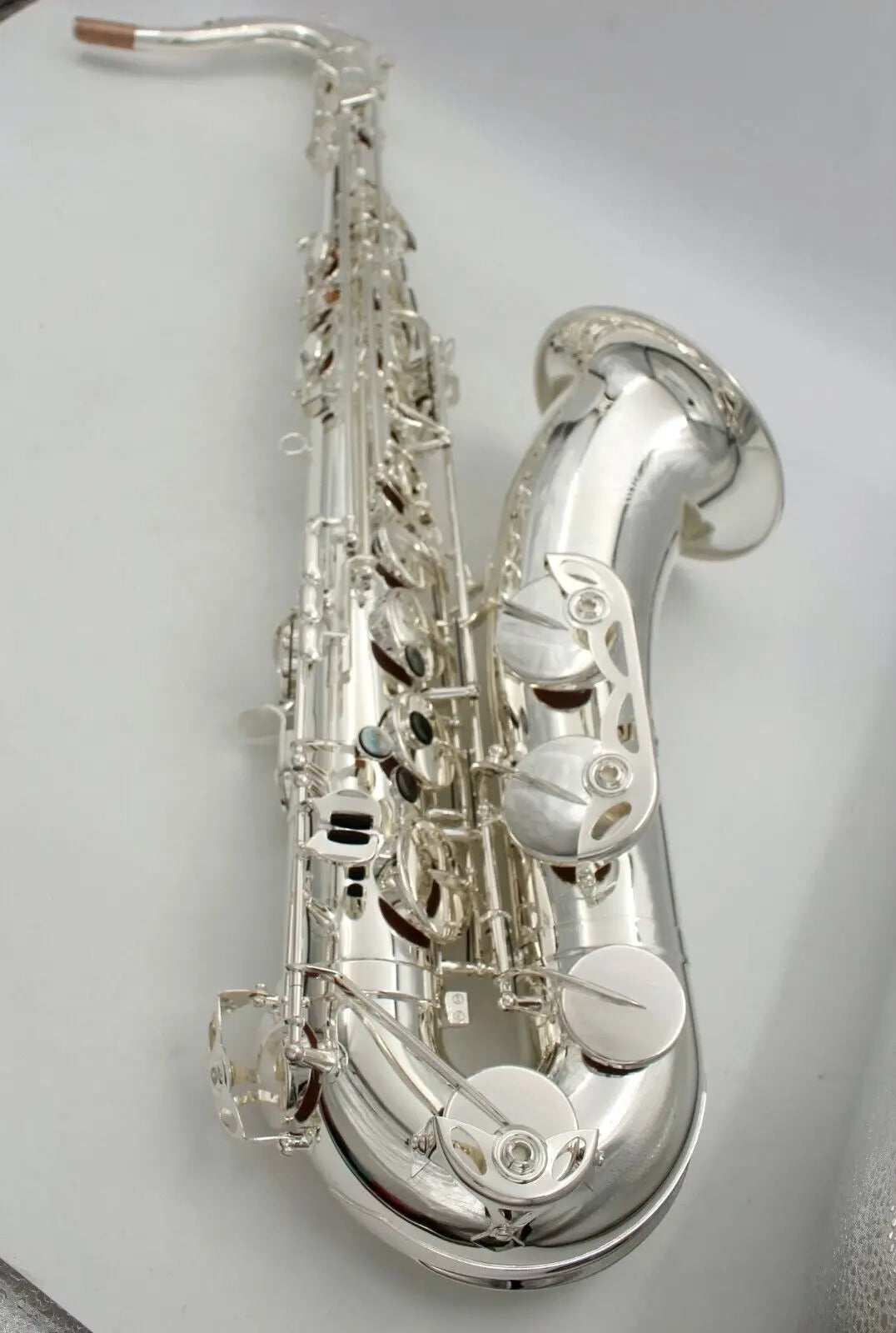 Eastern music silver plated pro use Mark VI style tenor saxophone w/PRO pads
