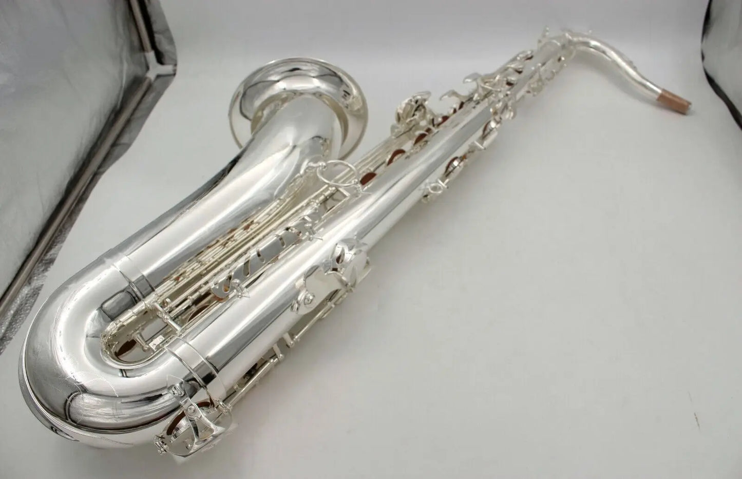 Eastern music silver plated pro use Mark VI style tenor saxophone w/PRO pads