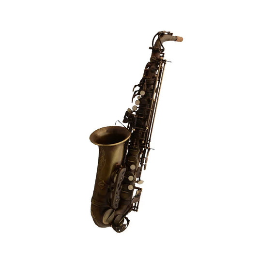 Eb Antique Brass Alto Saxophone Professional Saxophone SAX