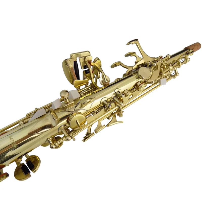 Eb Sopranino Saxophone Musical Instruments Yellow Brass Material with Foambody Case