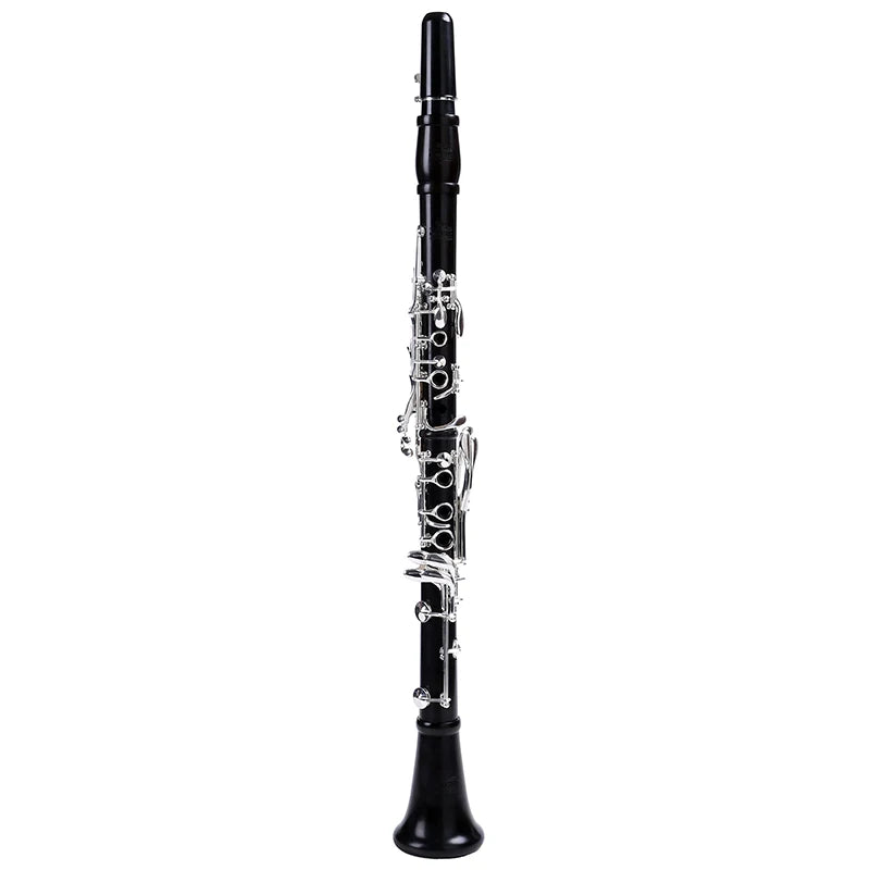 Ebony Clarinet Bb tone Silver plated Grenadilla Solid woodSib Klarnet M9