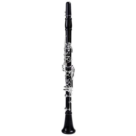 Ebony Clarinet Bb tone Silver plated Grenadilla Solid woodSib Klarnet M9