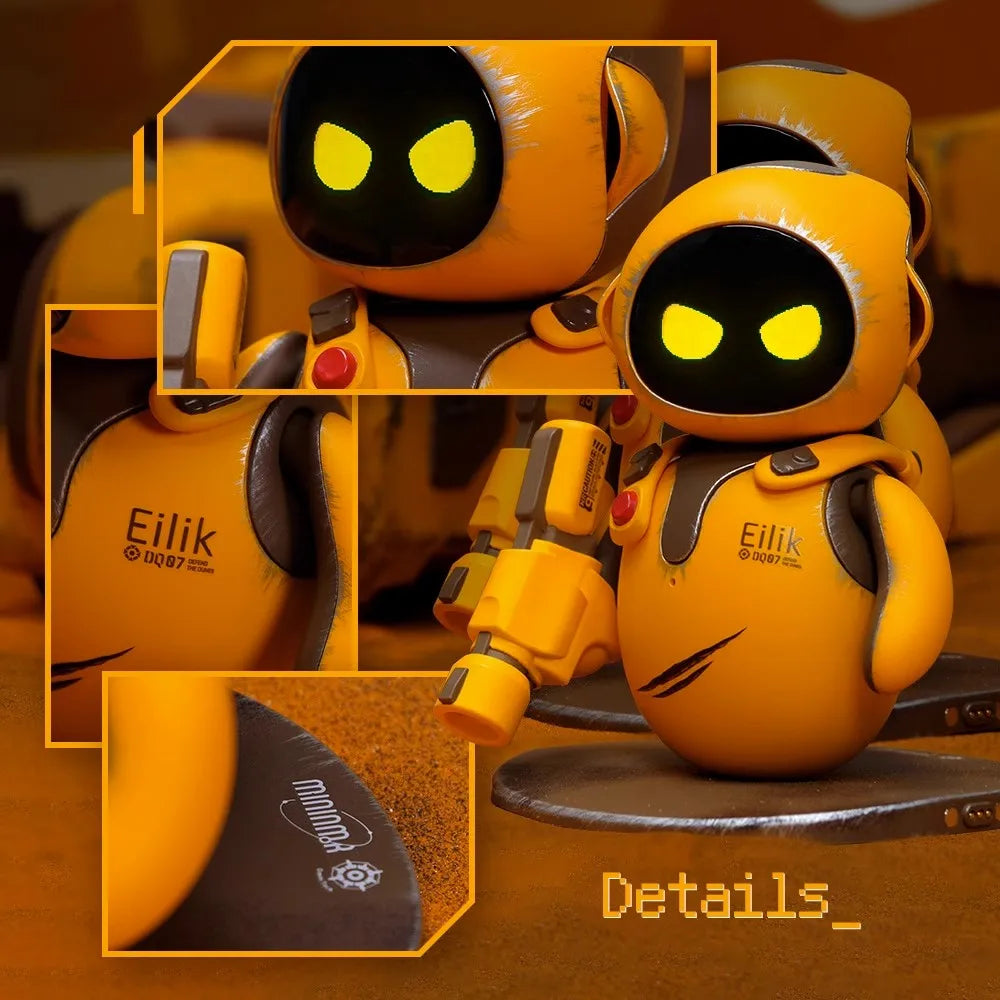 Eilik Emo Robot Intelligent Emotional Interaction Robot Ai Emo Puzzle Electronic Robot Christmas Gifts Kids Toys Birthday Gifts