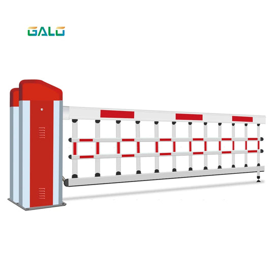 Electric remote control intelligent car park management system airborne boom barrier fence gate