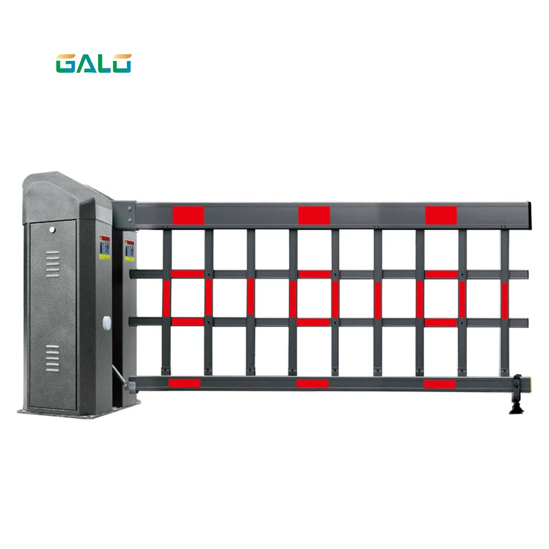 Electric remote control intelligent car park management system airborne boom barrier fence gate