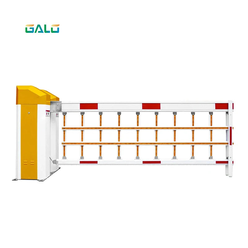 Electric remote control intelligent car park management system airborne boom barrier fence gate