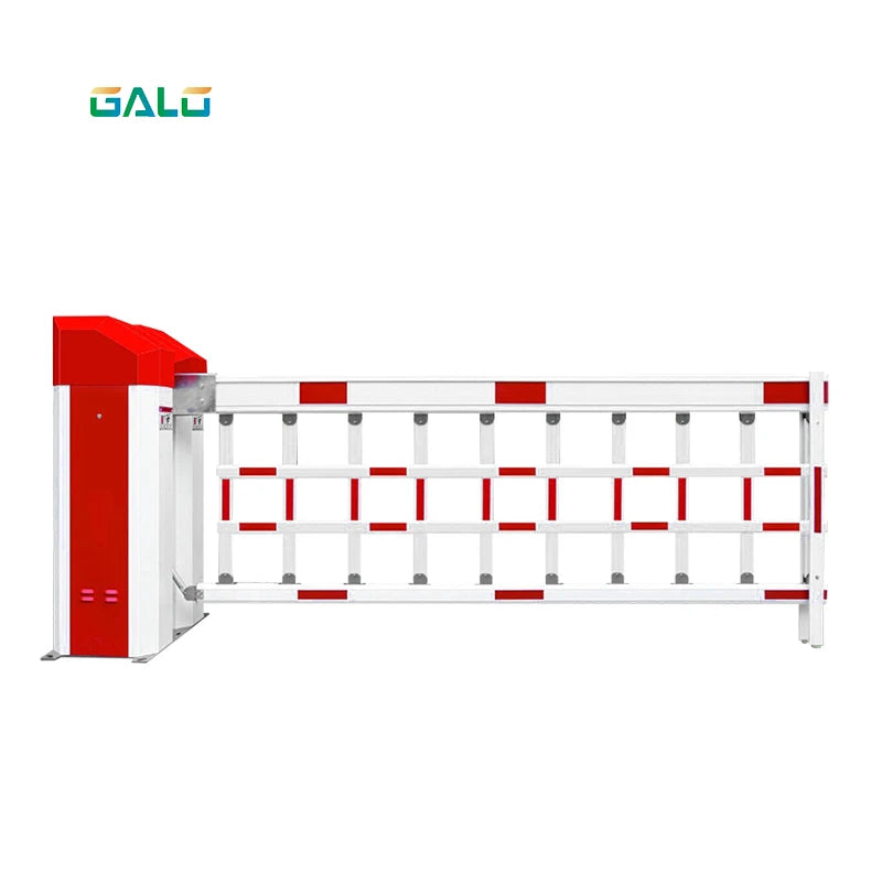 Electric remote control intelligent car park management system airborne boom barrier fence gate