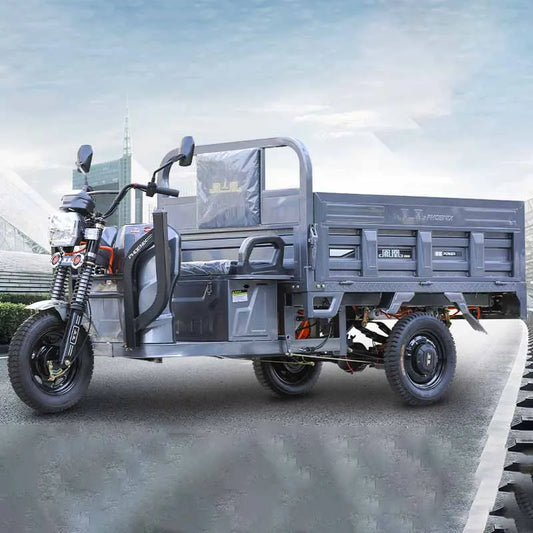 Electric tricycle 1.7 meters and 1.8 meters for hauling goods, household agricultural electric vehicle, stall and express delive