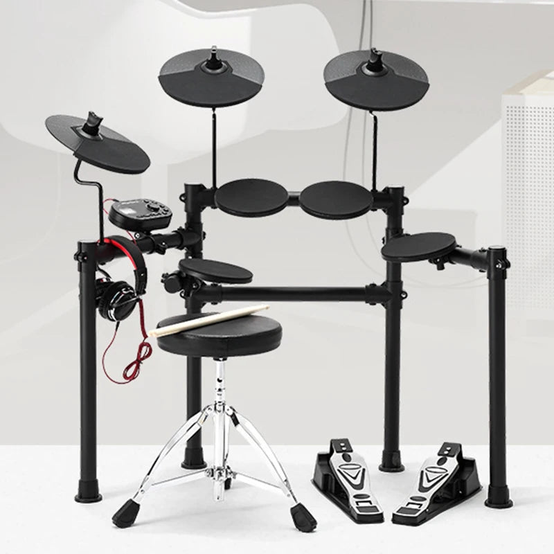 MMOOKA Electronic Professional Drum Kit Digital Electronic Children Electronic Drum Music Trigger System Perkusja Instrument OA50ED