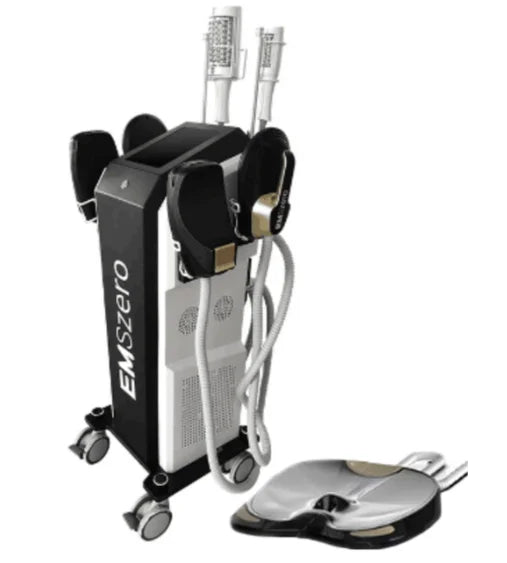 Emszero14 Tesla 6500W with NEO 2 Roller Massager and 4 NEO Handles Nova EMS Body Shaping  Electromagnetic Stimulation