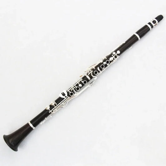 End Albert System Clarinet Made of Ebony Klarinette Holz Silver Plated G Clarinet