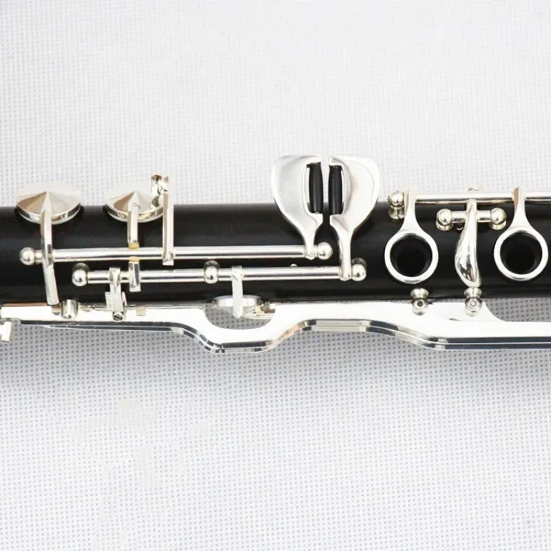 End Albert System Clarinet Made of Ebony Klarinette Holz Silver Plated G Clarinet
