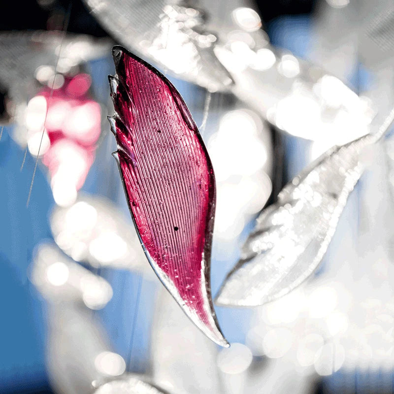 Engineering custom hotel crystal glass lamp large sales department ballroom special ceiling lamp villa living room chandelier