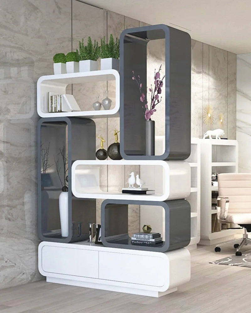 Entrance double-sided porch cabinet, living room, screen partition, living room, decorative shelf, wine cabinet