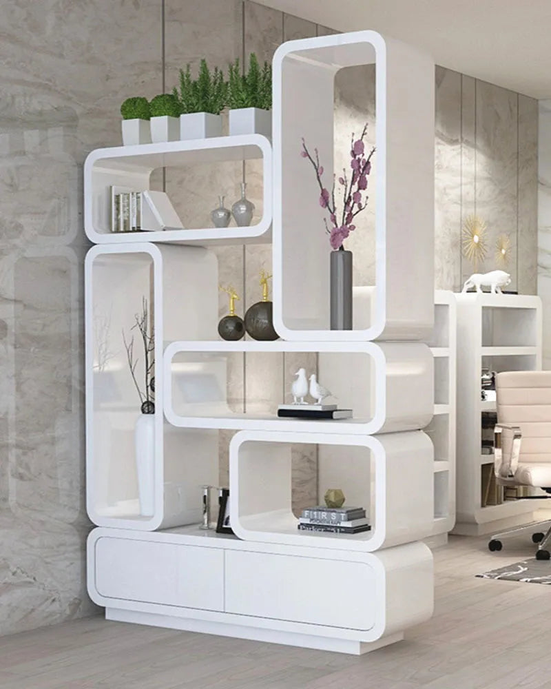 Entrance double-sided porch cabinet, living room, screen partition, living room, decorative shelf, wine cabinet