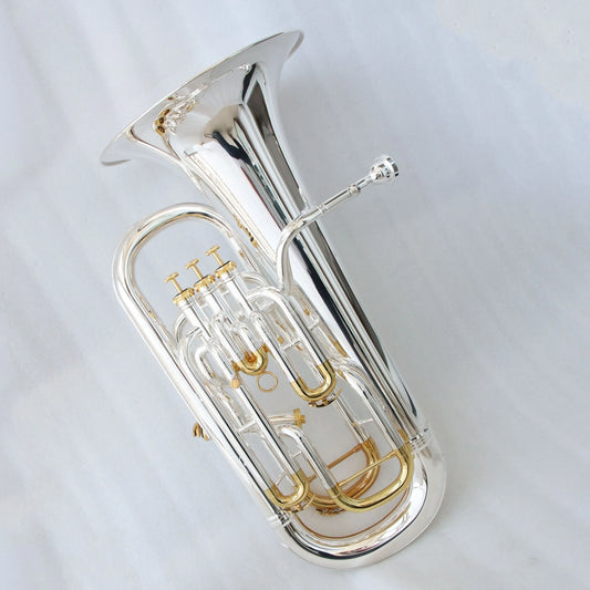 Euphonium Bb Key Gold Euphonium 4 upright pistons Euphonium instruments
