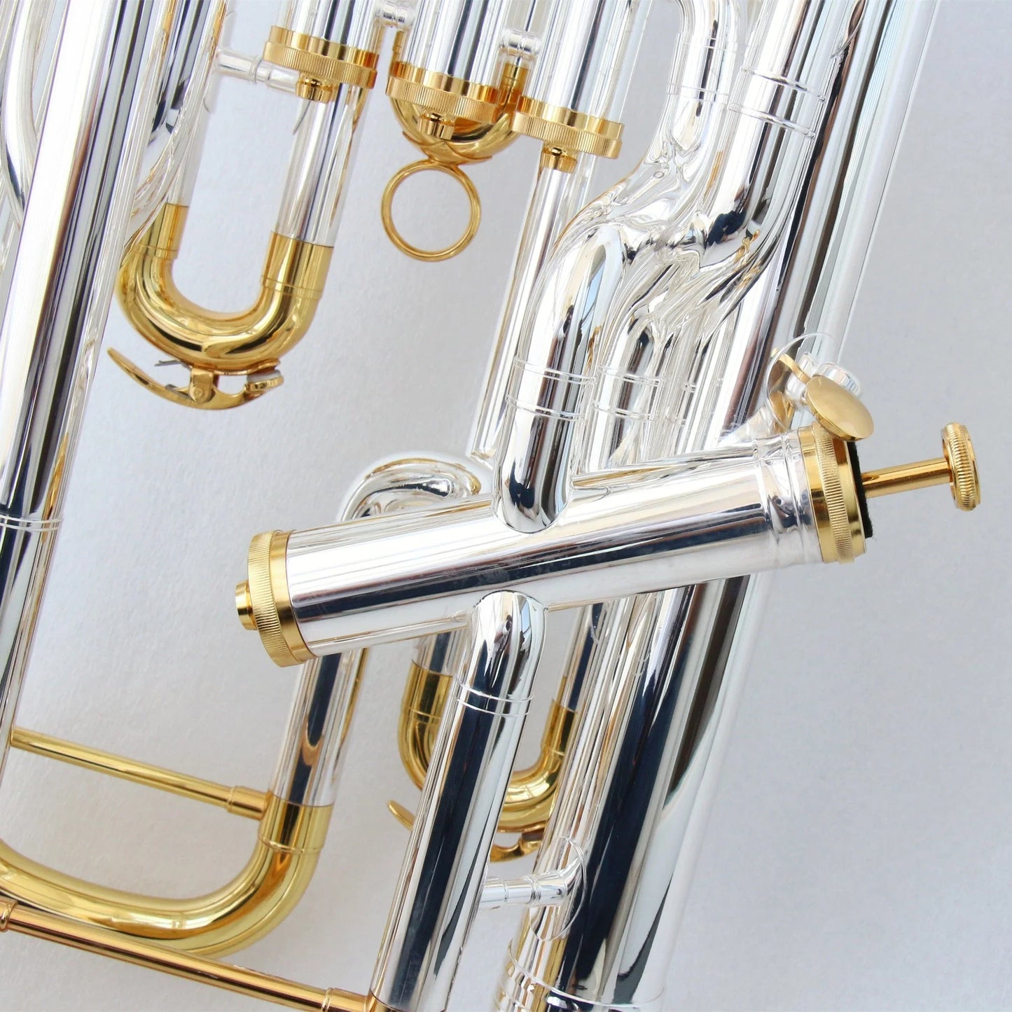 Euphonium Bb Key Gold Euphonium 4 upright pistons Euphonium instruments
