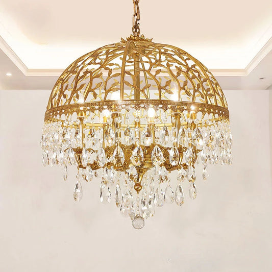 European and American French style all copper crystal chandeliers, European style villas, luxurious restaurants, hallways, bedro