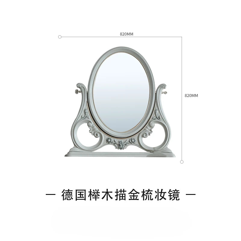 European style villa solid wood 1.8 double bed, master bedroom carved wedding princess bed